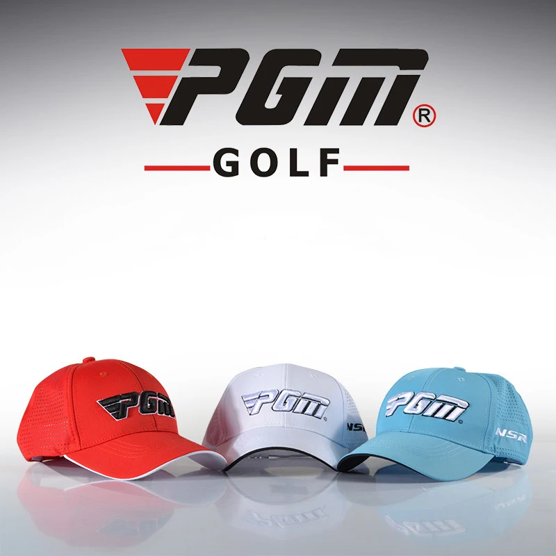 

PGM Golf Colorful Cap For Men One Size Polyester Letter Summer Breathable Man's Sports Cap Golf Hat Casquette Gorras