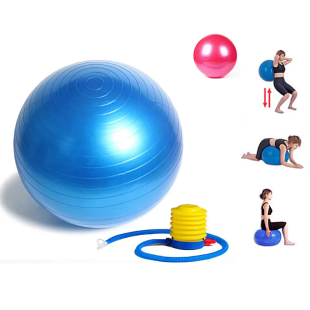 65 см Упражнение тренажерный зал Йога мяч для фитнеса фитнес беременность птичка не лопающийся+ насос