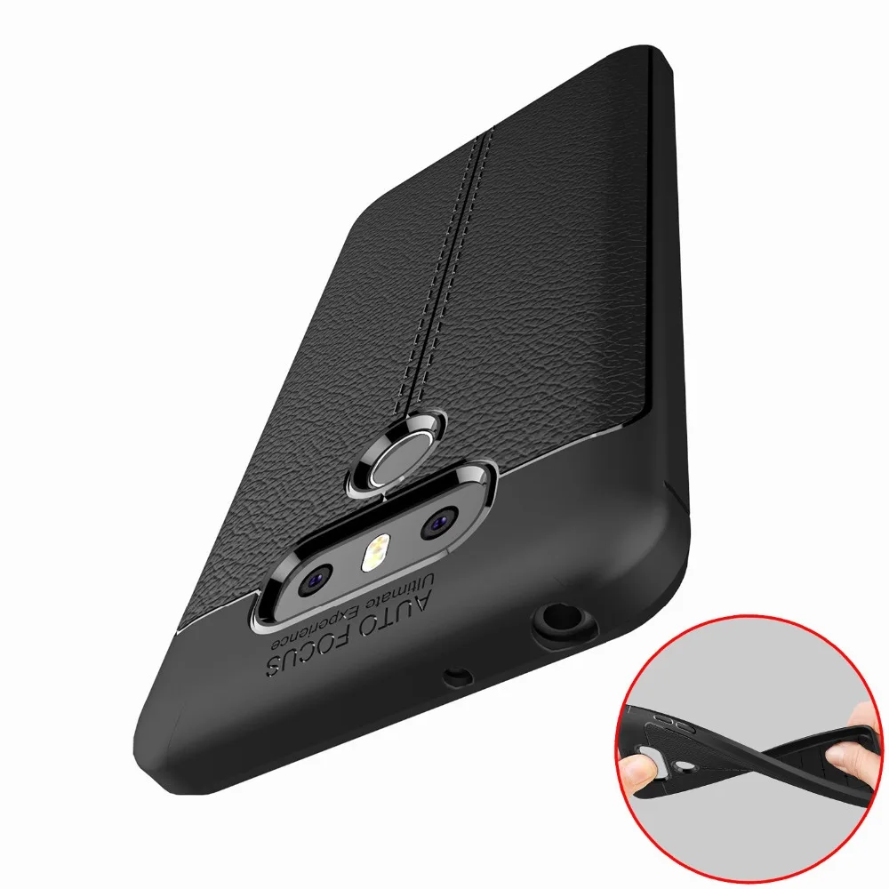 

Lichee Texture Coque Cover 5.7For LG G6 Case For LG G6 G7 G8 Thinq Plus One Fit Dual H870 H871 H872 Phone Back Coque Cover Case