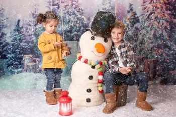 

Christmas photography backdrops vinyl backdrops for studio children photo XT-6115