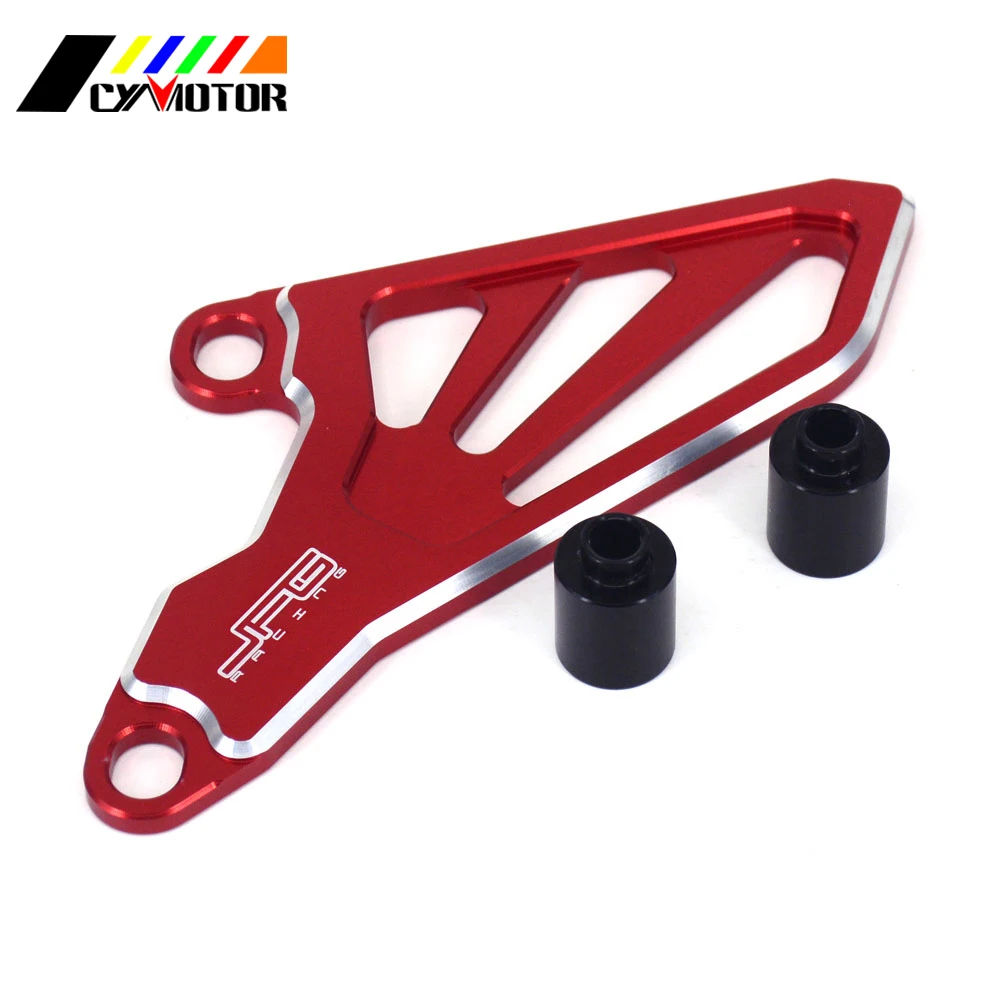 Красная Защитная крышка звездочки для мотоцикла Honda CR250R CRF250R 04 07 CRF 250R 2002 2003 2008 2009
