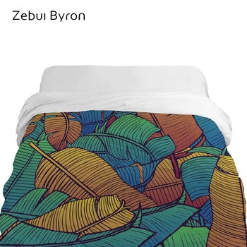 

1PCS 3D HD Printing Duvet Cover 140x200/200x200,Wedding Quilt/Blanet Cover,colorful leaf Bedding King/Queen Custom Drop Ship