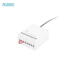 Xiaomi Mijia Aqara Eigenstone Two-way control module Wireless Relay Controller 2 channels Work For Mijia Home Kit