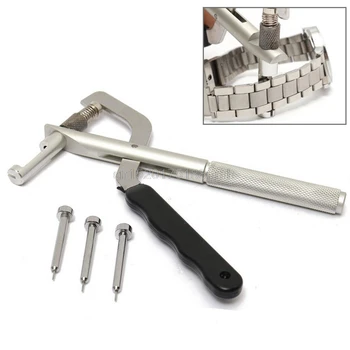 

Pins Remover Watch Strap Band Adjusting Link Pin Plier Puncher Repair Kits Tools