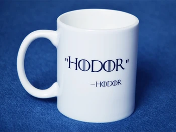 

New Quality Ceramic Coffee Mug Cup Of Game of Thrones Hodor Hold The Door