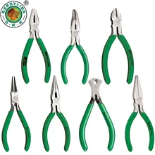 BERRYLION 5''/125mm Cutting Pliers Wire Stripper Forceps Crimping Tool Durable Multifunctional Hand Tools