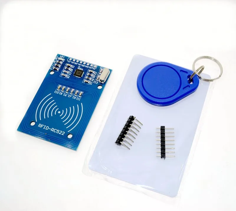 Free Shipping RFID module RC522 Kits S50 13.56 Mhz 6cm With Tags SPI Write & Read for arduno uno 2560