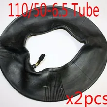 2X) 110/50-6,5 скутер внутренняя трубка с изогнутым клапаном Мини обезьяна яма грязи карманный велосипед Pocket Rocket