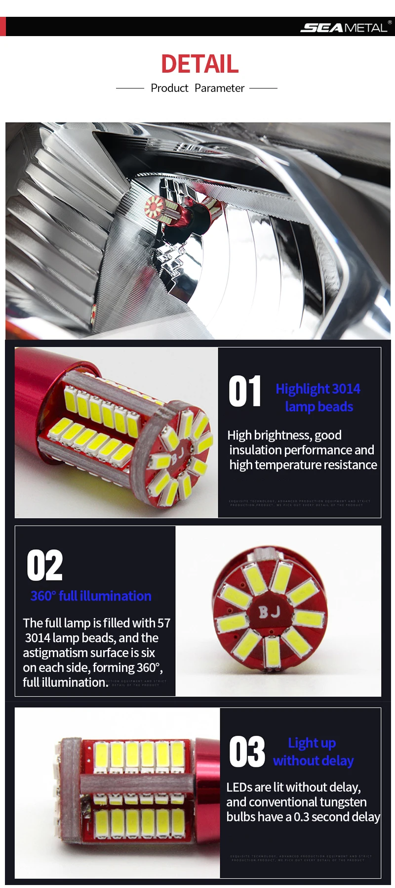 T10 w5w светодиодный автомобиля 12V Светодиодный светильник 194 57SMD Габаритные Огни Авто Клин и габаритных огней боковые лампочки Canbus автомобильный светильник аксессуары