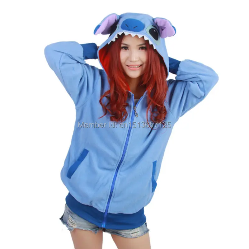 stitch hoodie with ears