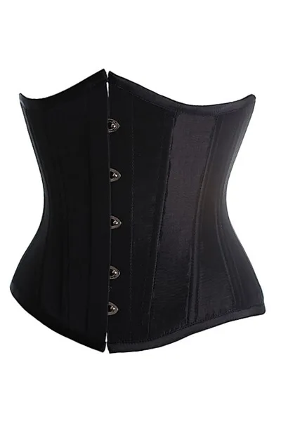 

Newest Plus Size S-6XL White Black Steel Boned Corset Bustier Women Corset Underbust Sexy Lingerie Lace Up Corset Tops Thong