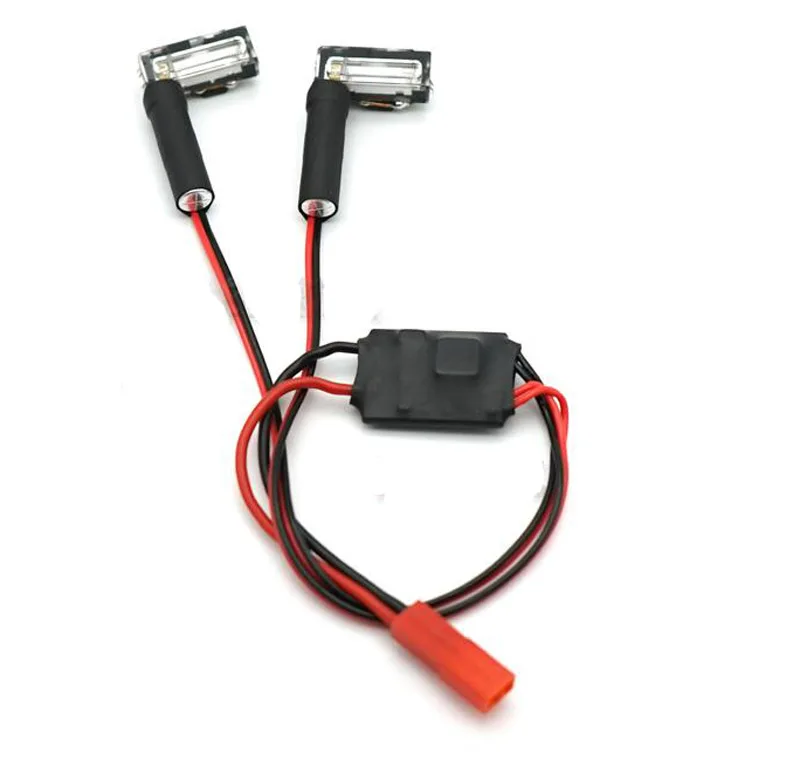 

Super Bright Xenon Strobe Lamp Flashlight Automatic Single/Dual Head Dupon/GST Plug 5V/7-28V Wide Voltage for RC FPV Racing Dron