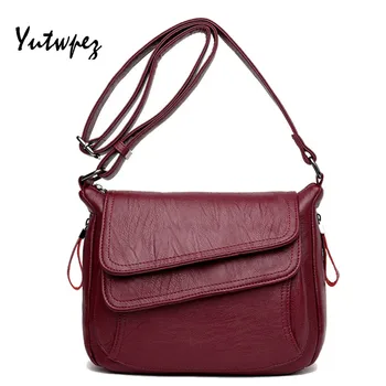 

Fashion Luxury Women Messenger Bags Designer Woman Bag 2019 Famous Brand Leather Small Shoulder Bags Tote Bag Sac A Main Femme