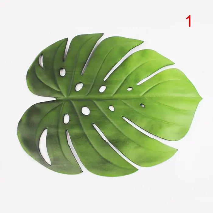Искусственный лист растения EVA водостойкий изоляционный коврик для домашнего украшения стола MDJ998