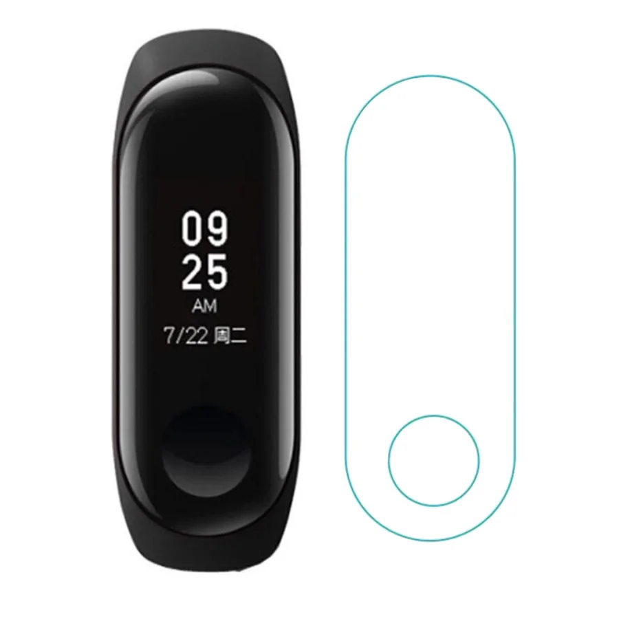 2 шт. Защитная пленка для Xiaomi Mi Band 4 3 2 умный Браслет защита экрана Гидрогелевая пленка не закаленное стекло