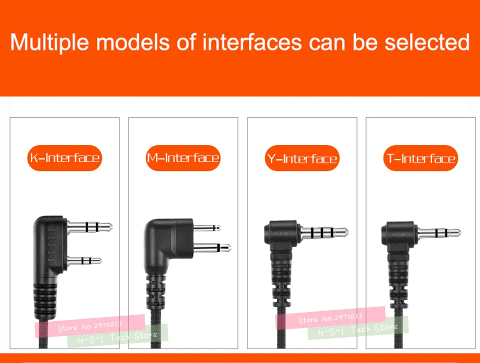 Портативная рация, гарнитура, наушник, ушной крючок, наушники, двухсторонняя радио гарнитура, Т-образная, 2,5 мм, наушники для Motorola Hytera JIANGKE Haoyu
