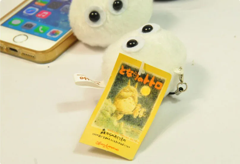 1 шт выбор цвета Kawaii Mini 6 см белый Тоторо+ черный Пыльник плюшевая игрушка кукла подвеска игрушка Свадебный букет игрушка кукла