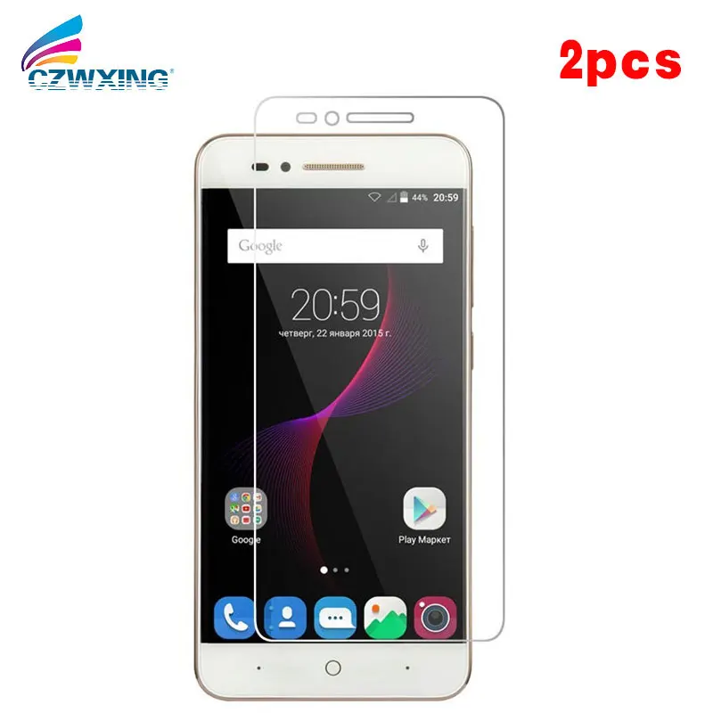 2 шт. для закаленного стекла ZTE Blade A610C Защита экрана A 610C стеклянная пленка pelicula de