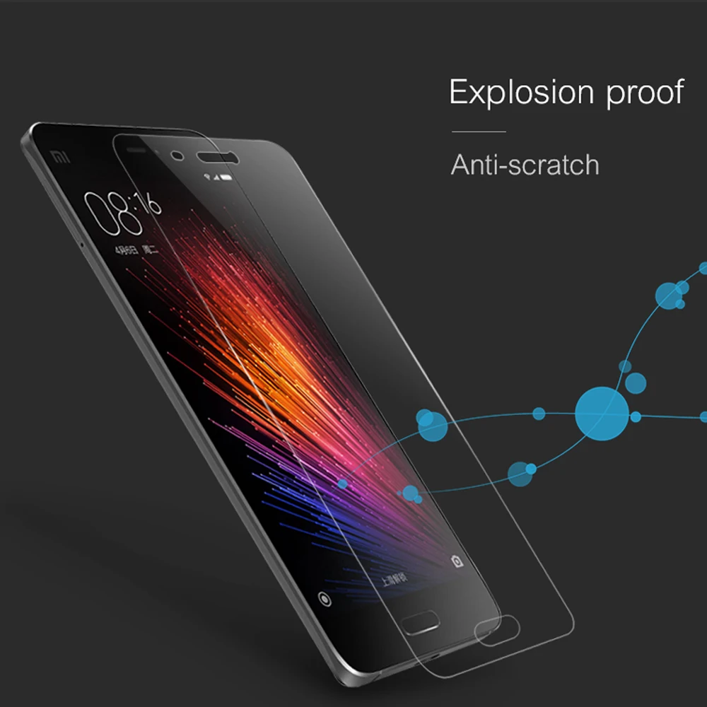 Ультратонкое закаленное стекло для Xiaomi mi 5 Защитная пленка экрана Pelicula De Vidro Xio Verre