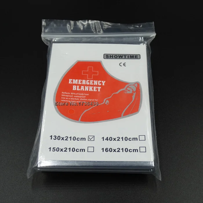 

Good Quality Two Colours Emergency Blanket Survival Rescue Blanket Outdoor first aid supplies Life-saving Protection Blanket