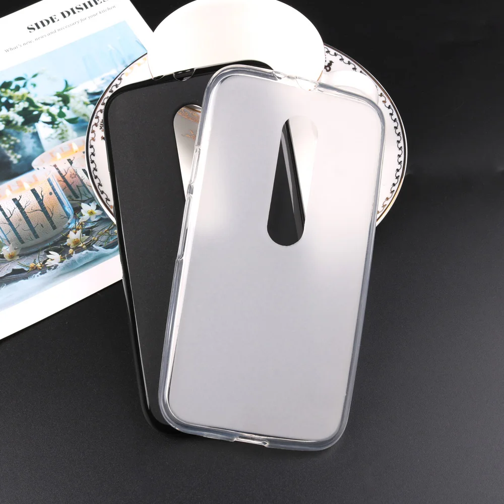 KONJACAK Case For Motorola Moto G3 Silicon Soft TPU Matte Cover Mobile Phone Shell |