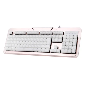 

104 Keys RGB Blue Switch Gaming Wired Mechanical Keyboard USB LED Backlit Anti-Ghosting for Gamer Computer