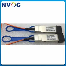 2 шт./лот, 1 м(3 фута) Mellanox MC2206310-01 совместимый 40G QSFP+ AOC OM2 50/125 активный оптический кабель