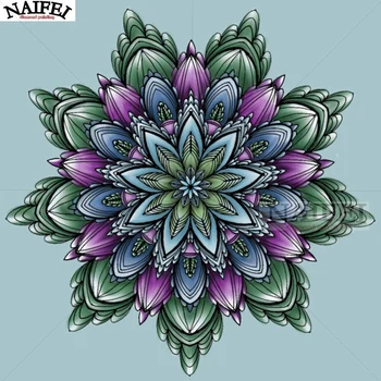 

5D Diamond Painting Cross Stitch Pattern Diamond Embroidery Mandala,flowers,religion, Mosaic Full Drill Home Decor DIY Painting