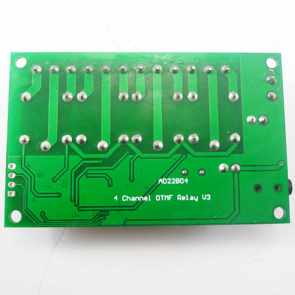 AD22B04 DC 12 В 4ch MT8870 DTMF Tone декодер сигналов телефонный голосовой пульт дистанционного управления релейный модуль для Светодиодный умный дом