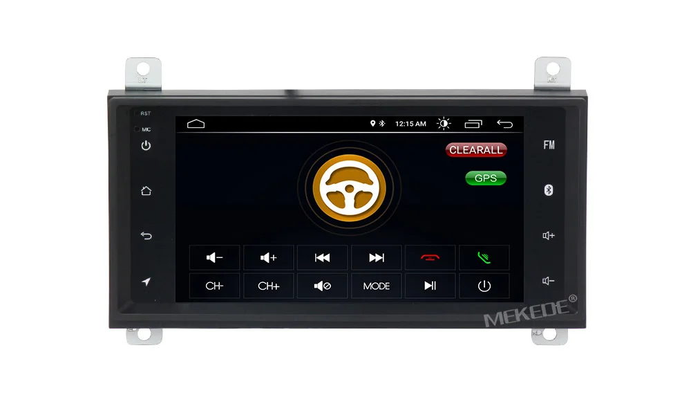 Mekede четырехъядерный android 8,1 автомобильный магнитофон gps dvd-плеер для JEEP Grand Cherokee 2011 2012 2013 gps Навигация стерео