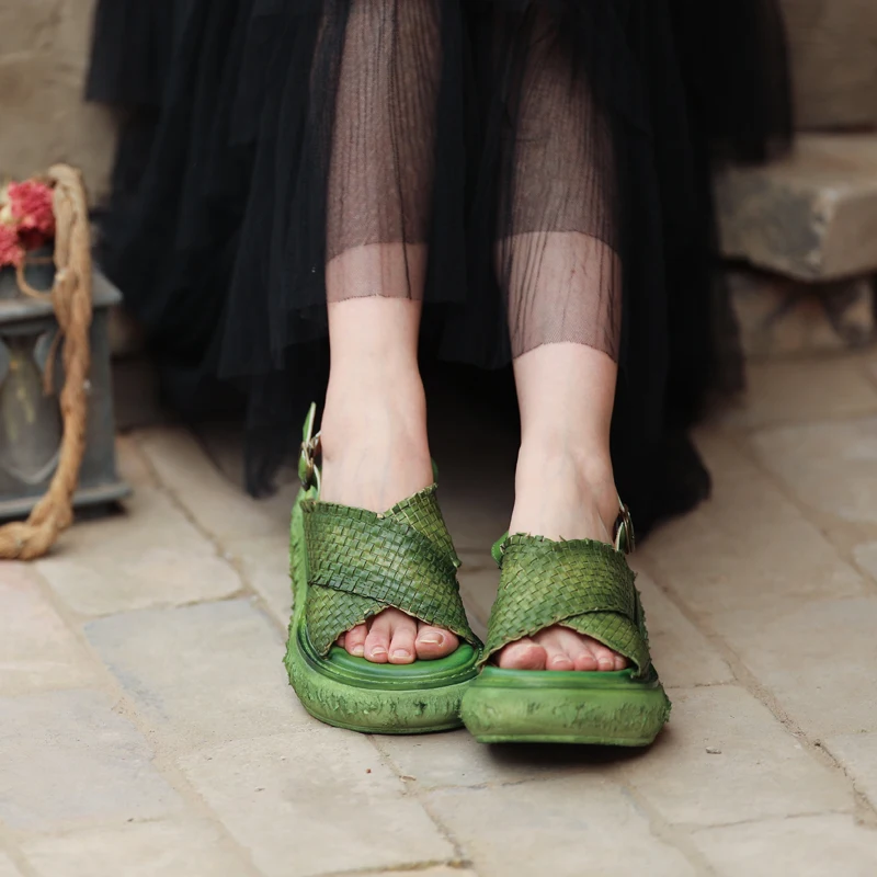hand made female sandals