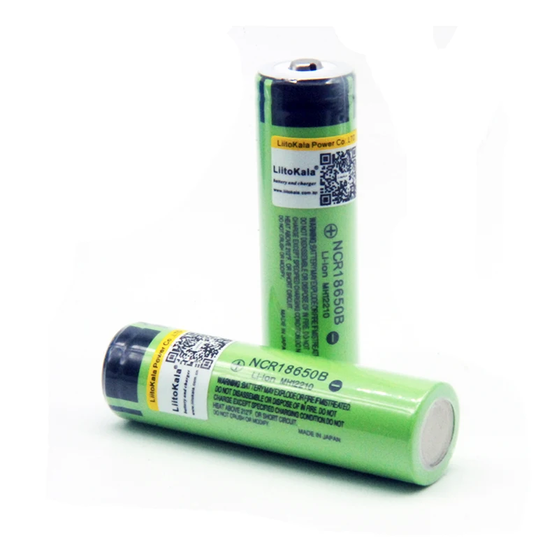 Liitokala 18650 аккумулятор 3400mAh 3,7 V Li-Ion NCR18650B аккумулятор 18650 Перезаряжаемый для фонарика(без PCB