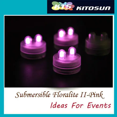 

100 Pink Color Factory Wholesale Factory Supplies Party Centerpiece Decorative Mini led Waterproof Outdoor party Lights
