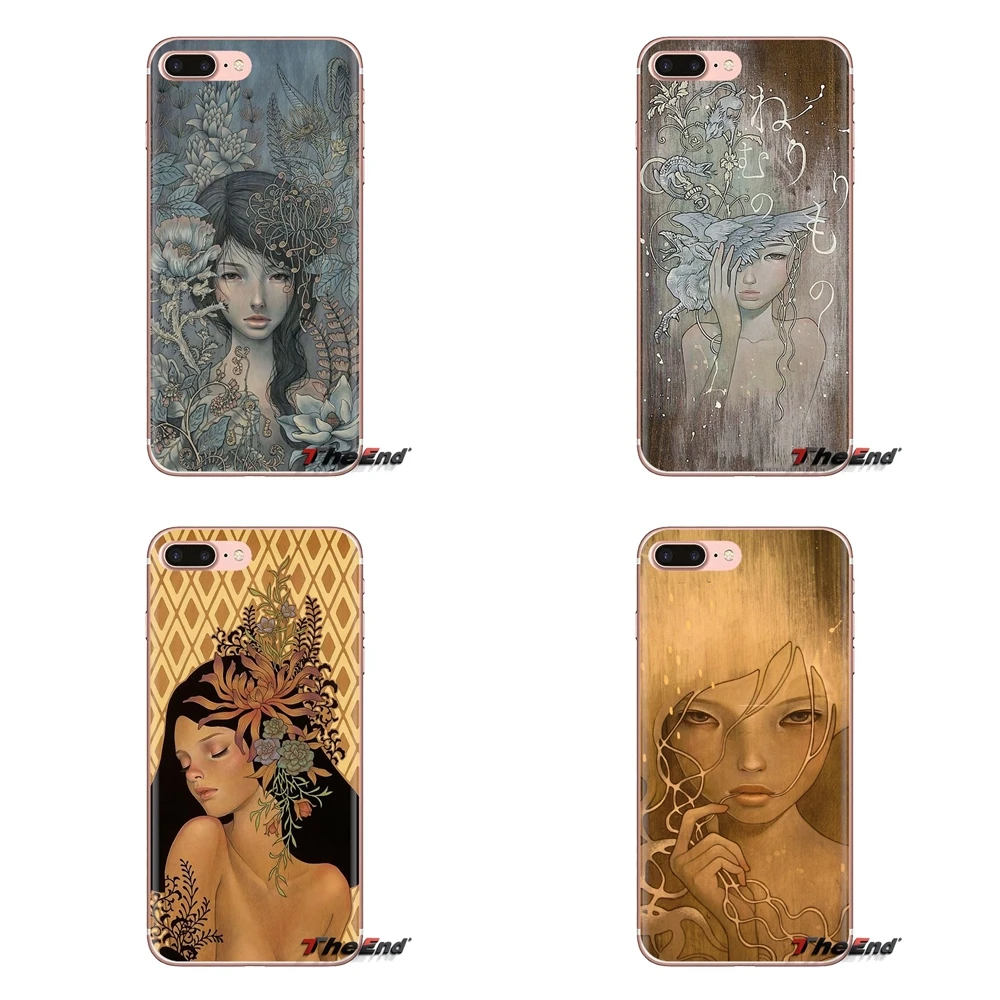 For Samsung Galaxy S3 S4 S5 Mini S6 S7 Edge S8 S9 S10 Plus Note 3 4 5 8 9 TPU Case Covers audrey kawasaki my dishonest heart Art |