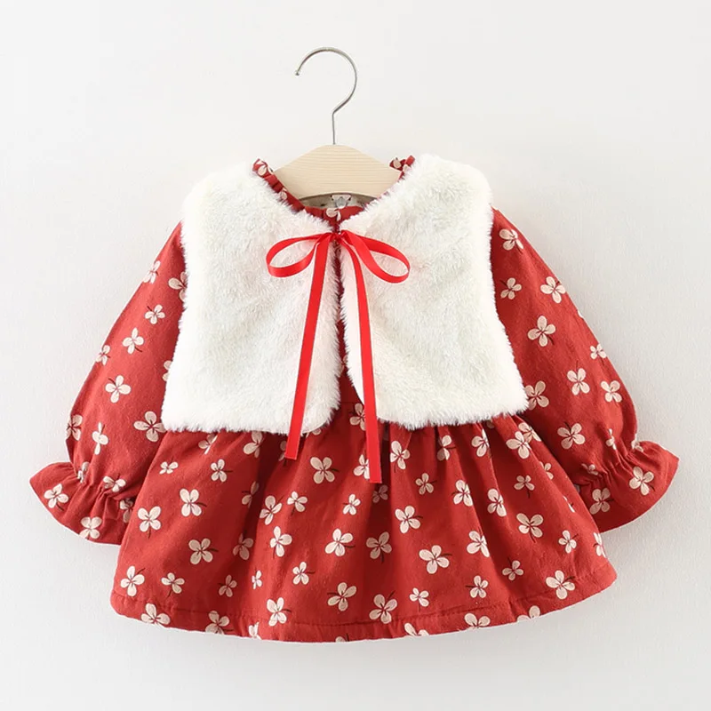 

Melario Girls Dress 2019 Winter Girls Dress for Kids Clothes Fashion Bowknot Dot Mesh Design Dresses Princess Children Summer