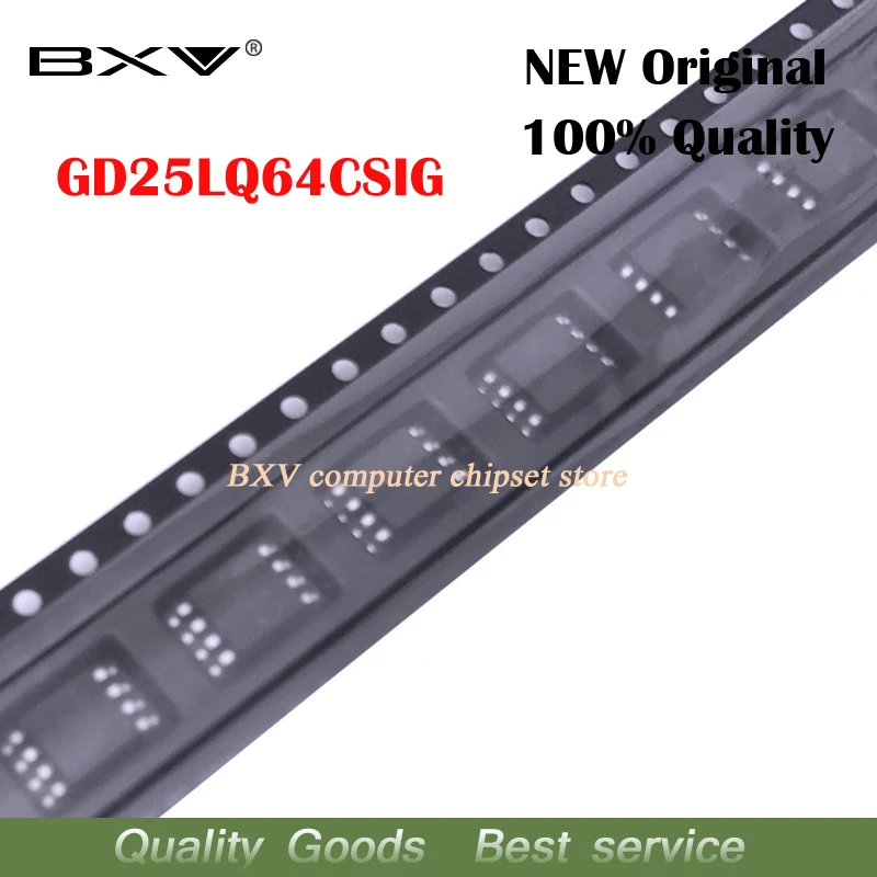 

5pcs GD25LQ64CSIG 25LQ64CSIG GD25LQ64 25LQ64 SOP-8 New original
