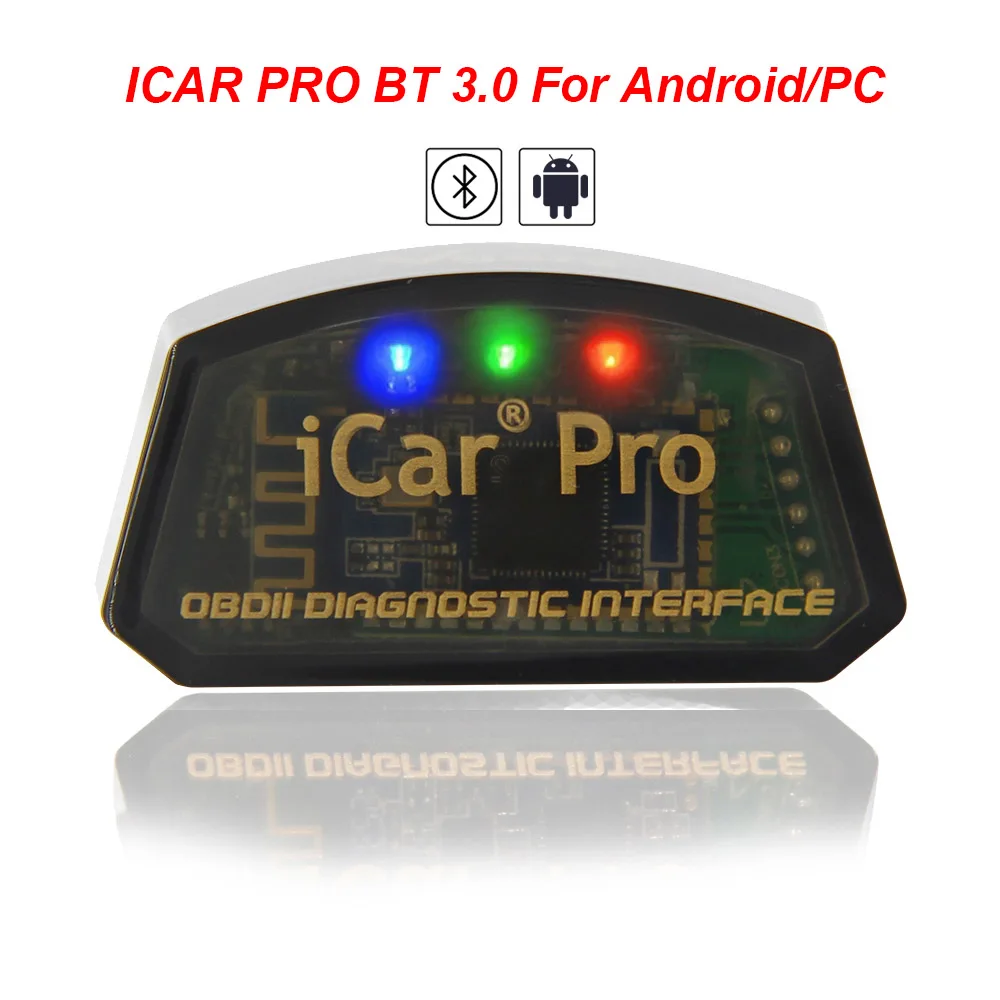 Vgate iCar2 iCar3 Pro ELM327 V2.1 OBD2 Wi-Fi Bluetooth для IOS/Android obd obd2 Авто диагностический сканер инструмент PK ELM 327 V1.5 - Цвет: ICAR PRO BT 3.0