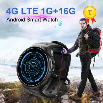 

newest 4g GPS WiFi Android 7.0 smart watch with 1GB/16GB Heart Rate SmartWatch Fitness Tracker Bluetooth relogios phone watch