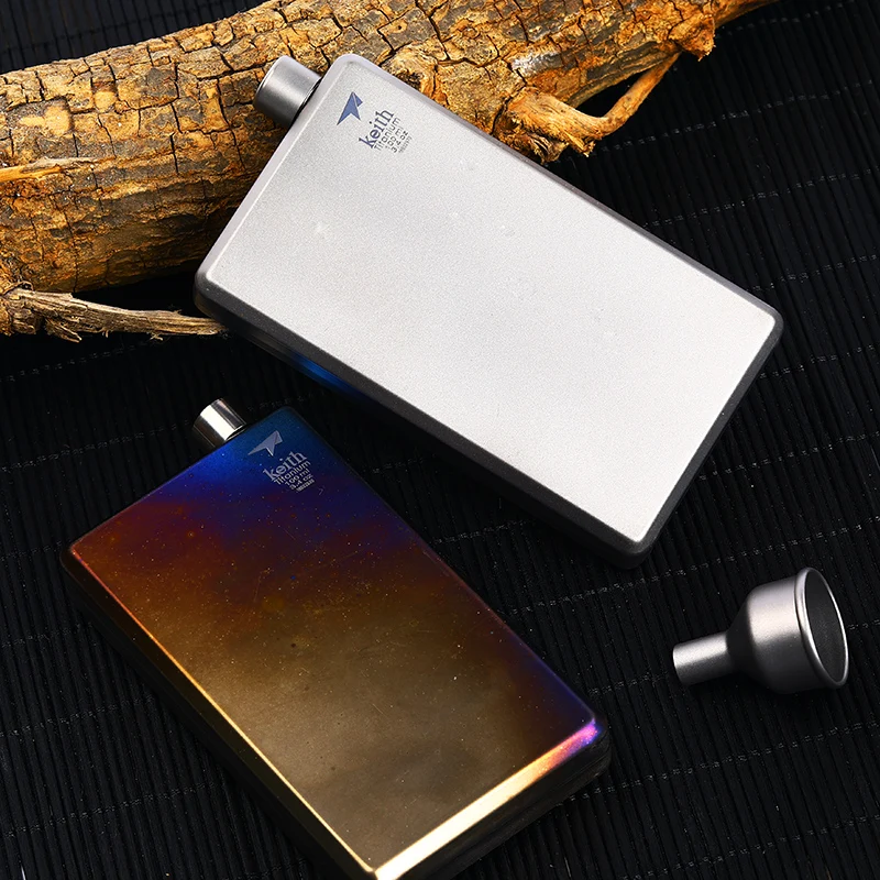 Keith Titanium flagon 100ml colorful flask outdoor And Camping drinkware Portable Wine Whisky Pot Bottle