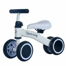 Children's Four-Wheeled Balance Car Baby Scooter Infant Toddler Walker Without Pedal Toys for Children Girls new children three wheel balance car scooter foldable no foot pedal child swing car twist car baby walker tricycle riding toys