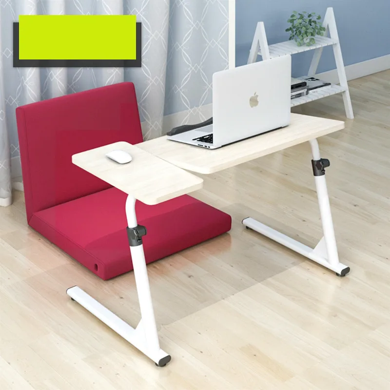Простой прикроватный Wo язык ноутбук компьютерный стол складной ленивый стол кровать диван стол обучающий стол - Цвет: G