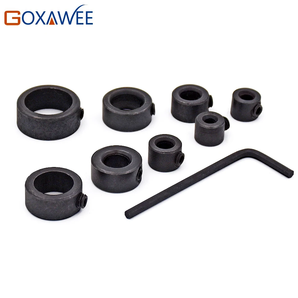 Woodworking Drill Bit Depth Stop Collars