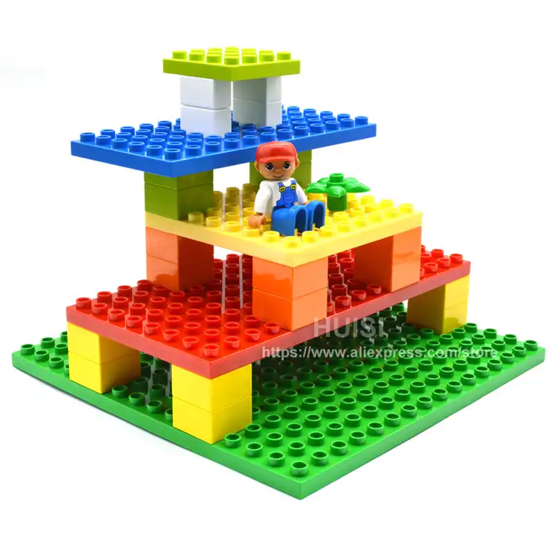 large plastic bricks