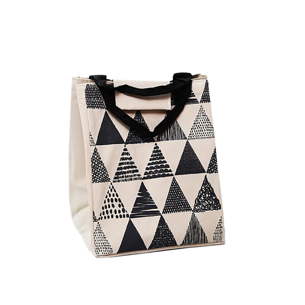 

Waterproof Lunch Bag for Women kids Men Cooler Lunch Box Bag Tote canvas lunch bag Insulation Package Portable dropshipping 319W