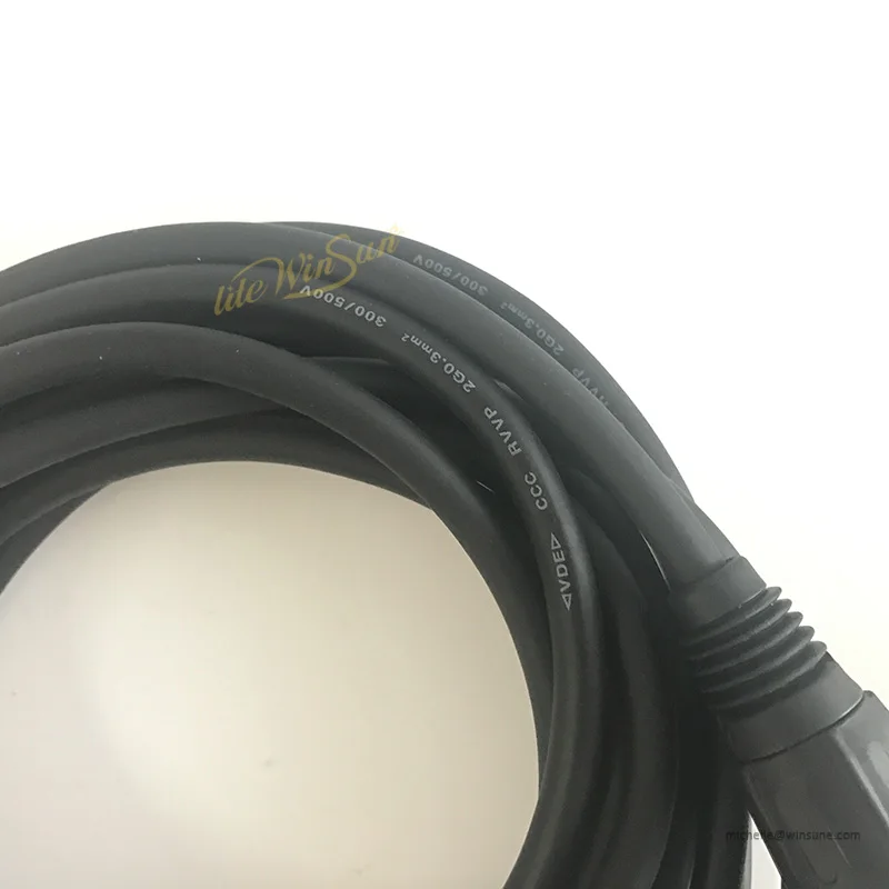 5pin 3pin dmx signal cable wire for dj lighting stage lighting prolight accessories
