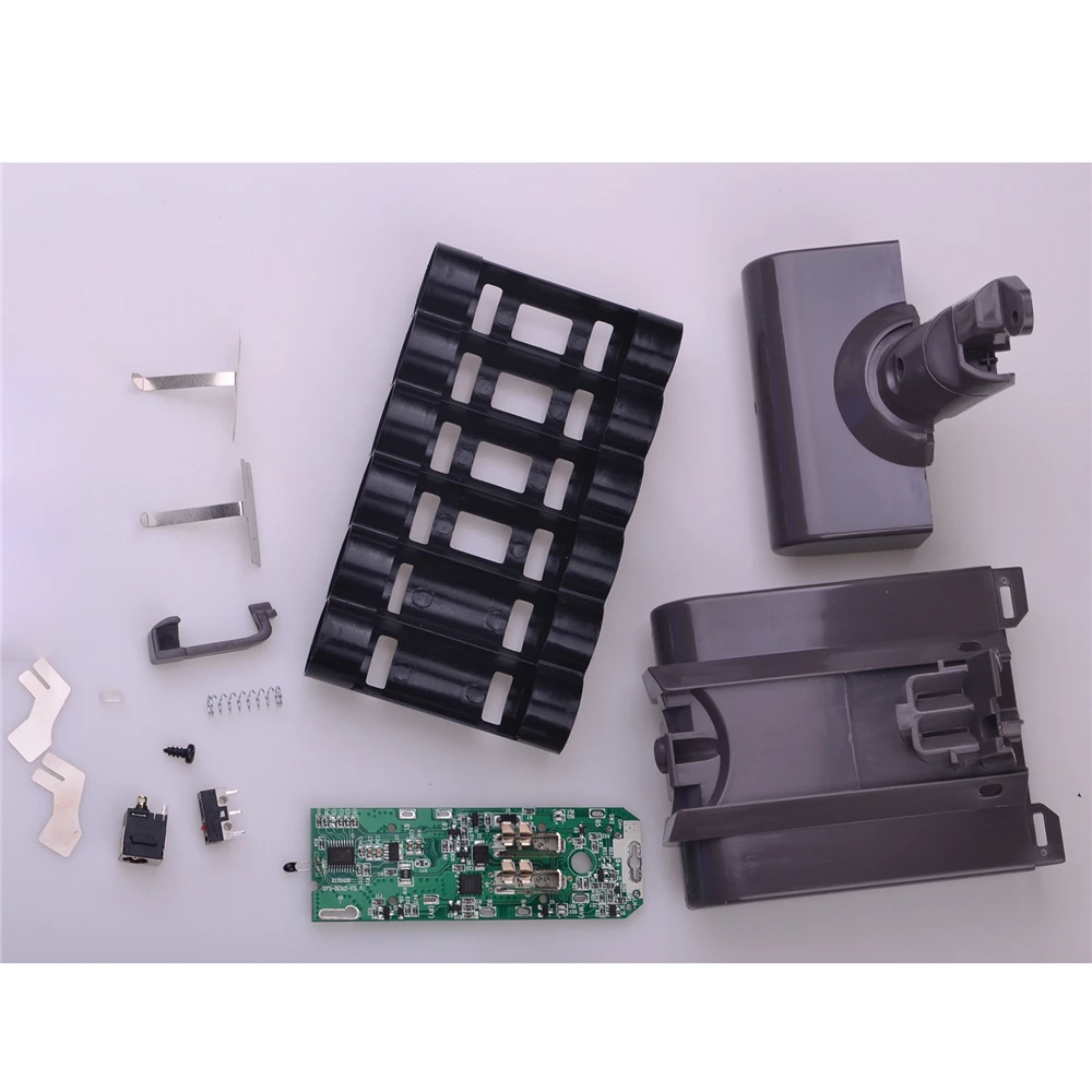 

Battery Protection PCB Board Kit for Dyson V8 Vacuum Cleaner PCB Board + Housing + Screws+ Switch Button Set for Dyson V8 Parts