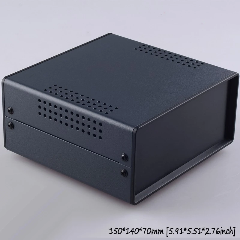 

150*140*70mm Iron housing DIY box for electronics project instrument electrical wire junction outlet switch outlet enclosure