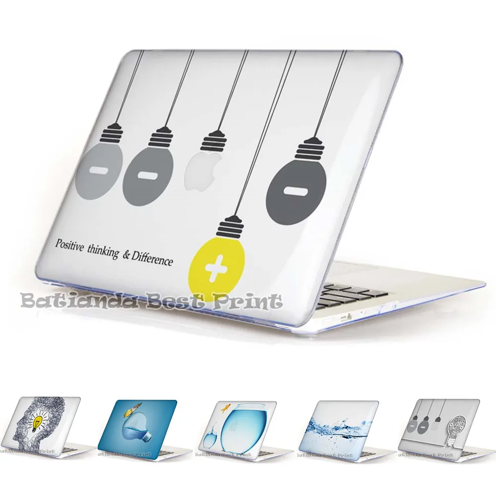 

Redlai Lamp bulb Case For Apple Macbook Air 13 Case Air 11 Pro Retina 13 15 Laptop Bag For MacBook Pro 13 Touch bar A1706