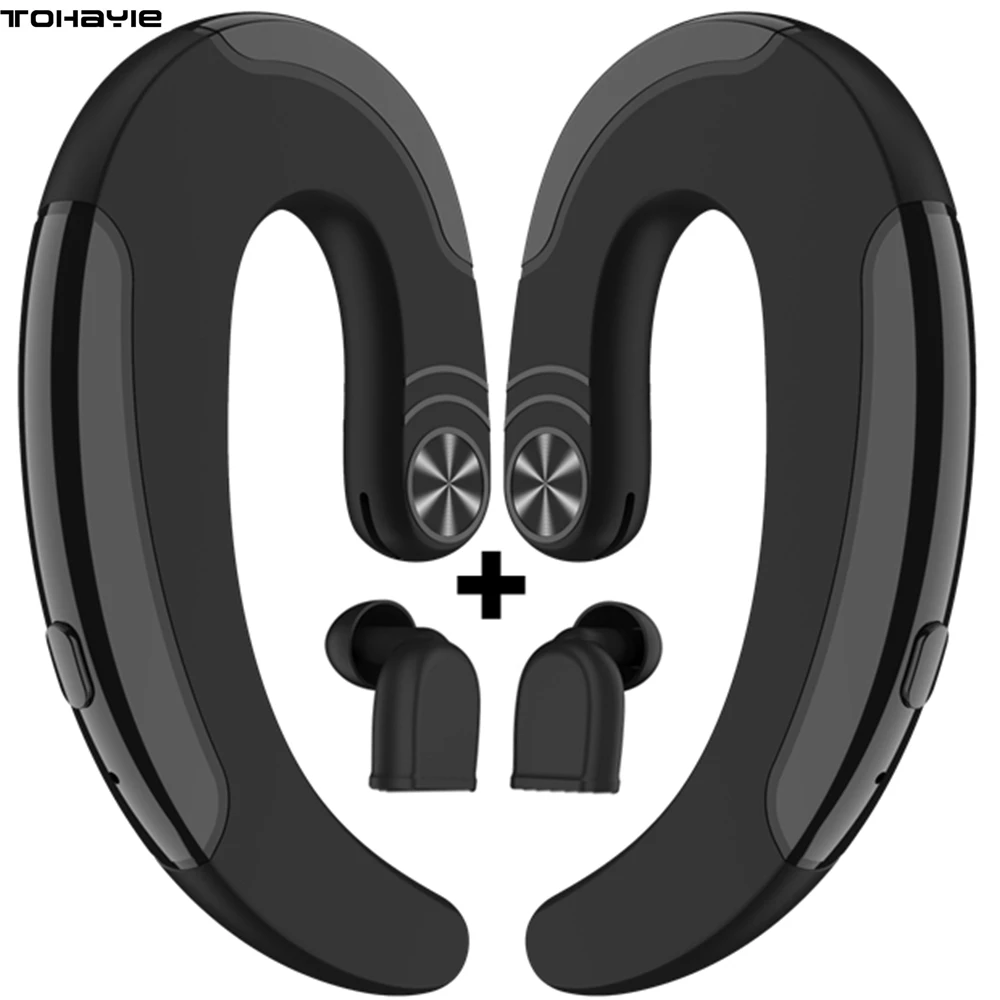 Bone Conduction Earphone Bluetooth Earphones Headphones True Wireless