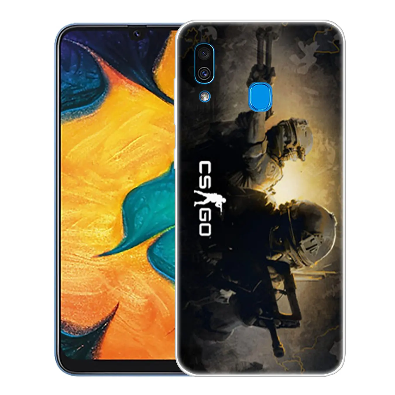 Lavaza CS GO Counter Strike Gun жесткий чехол для телефона Samsung Galaxy A70 A60 A50 A40 A30 A20 A10 M10 M20 M30 M40 A20e